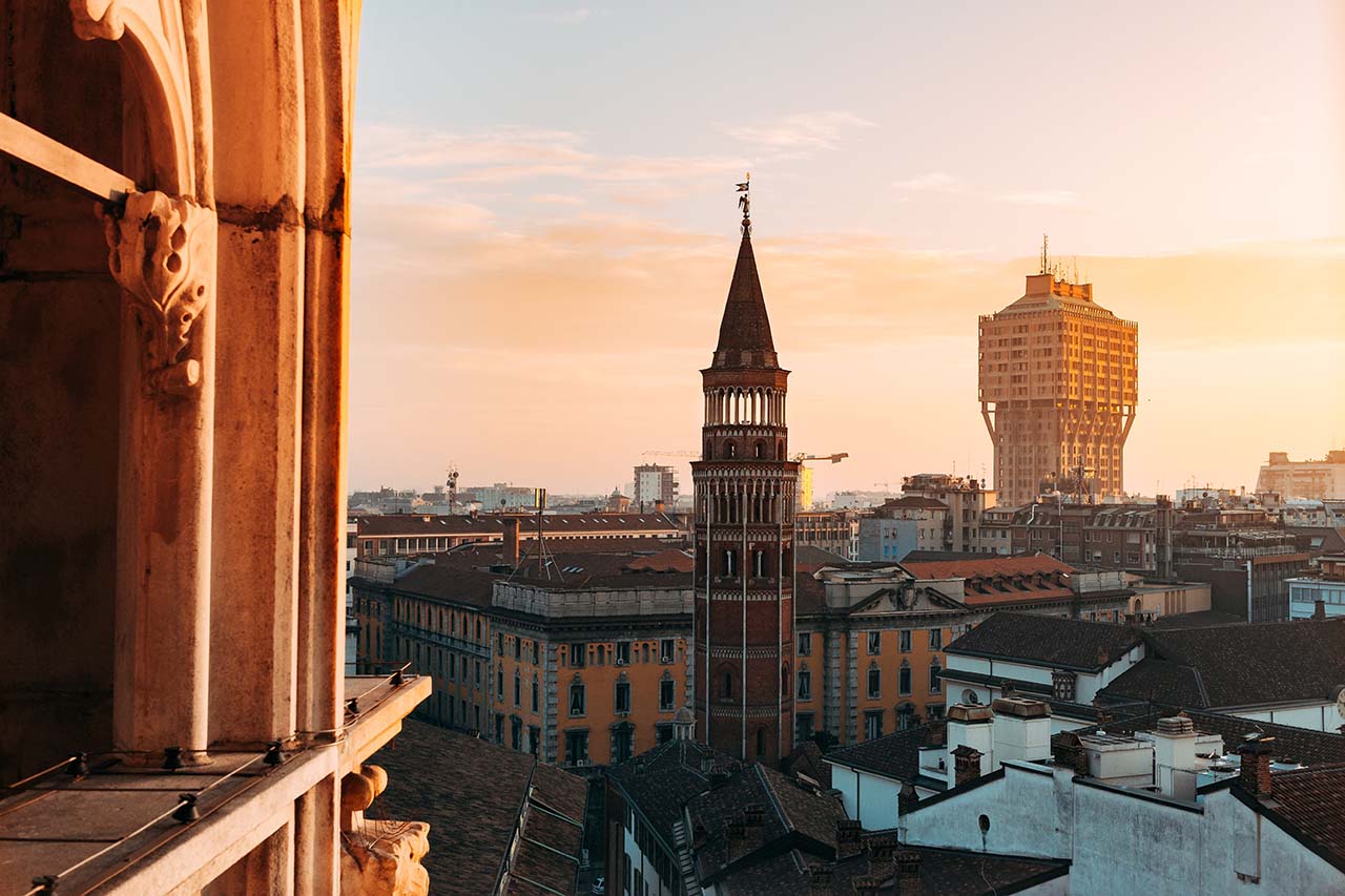 Panorama dal Duomo