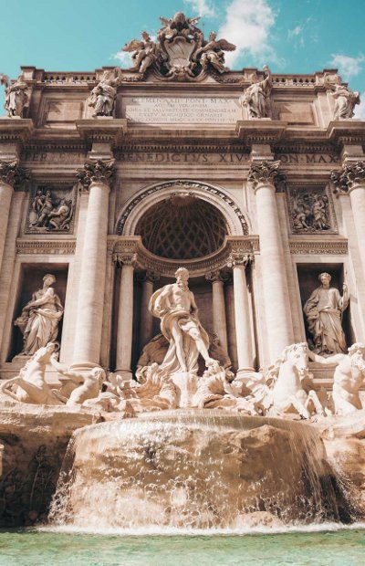 Roma: fontana di Trevi
